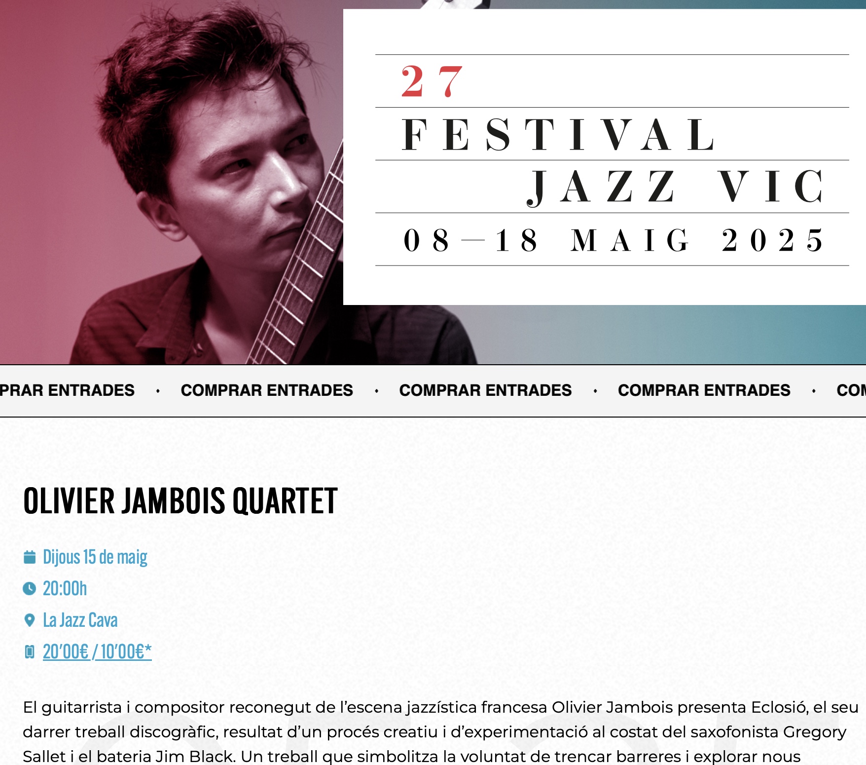 Festival Jazz Vic 2025 Olivier Jambois Quartet Festival-Jazz-Vic-2025-Olivier-Jambois-Quartet.jpg